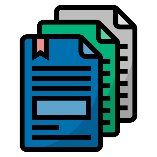 Descending, document, paper, task, priority tasks icon